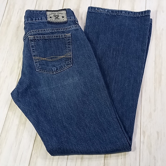Twenty X Jackson Lower Rise Bootcut Blue Jeans Size 5/6×31 - Picture 8 of 16